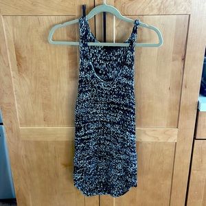 360 Sweater navy knitted tank